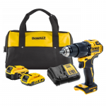 DCD709MDR DeWALT 18V suktuvas-smūginis gręžtuvas (1x4.0 Ah) (1x2.0 Ah)
