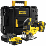 SFMCS650M2K Stanley V20, 18V siaurapjūklis (2x4.0 Ah)