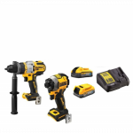 DCK2052H1E1 DeWALT smūginio suktuvo ir smūginio gręžtuvo rinkinys (1x1.7 Ah) (1x5.0 Ah)