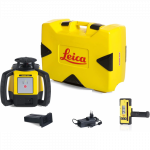 Leica Rugby 610 lazerinis nivelyras su Rod Eye 120 detektoriumi, Li-ion