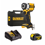 DCF921M1T DeWALT 18V smūginis 1/2" veržliasukis (1x4.0 Ah)