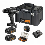 DCD86ME2KT DeWALT McLaren Edition 18V suktuvas-smūginis gręžtuvas (2x1.7 Ah)