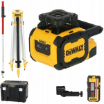 DCLE05211RL DeWALT rotacinis lazerinis nivelyras su imtuvu ir stovu