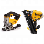 DCS331N DeWALT 18V siaurapjūklis + DCN692N 18V 16 Ga viniakalė