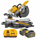 DCS727T2 DeWALT FLEXVOLT 54V skersinio pjovimo staklės (2x6.0 Ah)
