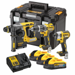 DCK368H3T DeWALT įrankių rinkinys (3x5.0 Ah)