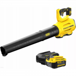 SFMCBL7M1 Stanley V20, 18V be&scaron;epetėlinis pūstuvas (1x4.0 Ah)