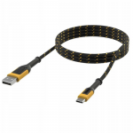 DXMA131-1348-DWG DeWALT USB A - USB C kabelis su kevlaro pluo&scaron;tu 1,8 m