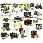 DCK1777 DeWALT rinkinys profesionalioms dirbtuvėms!