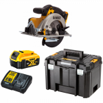 DCS391P1 DeWALT 18V diskinis pjūklas (1x5.0 Ah)