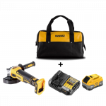DCG405W1C DeWALT 18V kampinis &scaron;lifuoklis ir mink&scaron;tas krep&scaron;ys (1x8.0 Ah)