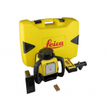Leica Rugby 640 lazerinis nivelyras su Rod Eye 160 detektoriumi, Alkaline