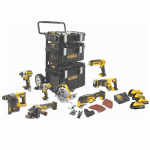 DCK853H4 DeWALT įrankių rinkinys (4x5.0 Ah)