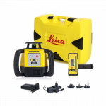 Leica Rugby 640G lazerinis nivelyras su Rod Eye 120G detektoriumi, Li-ion