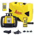 Leica Rugby 640G lazerinis nivelyras su RE120G ir RC400, Li-ion