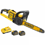 DCM575T2 DeWALT FLEXVOLT 54V grandininis pjūklas (2x6.0 Ah)