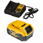 DCB107P1 DeWALT 18V baterijos ir kroviklio rinkinys (1x5.0 Ah)