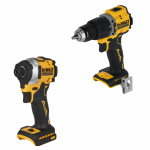 DCD799N DeWALT 18V suktuvas-smūginis gręžtuvas + DCF850N DeWALT 18V itin kompakti&scaron;kas smūginis suktuvas