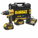 DCD100YM2T DeWALT 18V XR suktuvas &ndash; smūginis gręžtuvas (2x4.0 Ah)