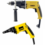 D21805 DeWALT smūginis gręžtuvas + DW269K suktuvas