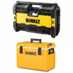 DWST1-75659 DeWALT TOUGHSYSTEM radijas + DWST1-81333 ToughSystem &scaron;altdėžė