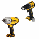 DCD799N DeWALT 18V suktuvas-smūginis gręžtuvas + DCF899N DeWALT 18V smūginis veržliasukis 1/2"