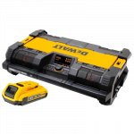 DWST1-75663 DeWALT TOUGHSYSTEM radija - baterijų kroviklis + DCB183 18V 2.0 Ah baterija