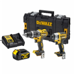 DCK268M1 DeWALT 18V suktuvų rinkinys (1x4.0 Ah) + DOVANA!