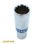 ⬡ Ilga galvutė 1/2" 12-briaunė 30 mm (CL201130, CHANGLU TOOLS)