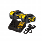 DCB107M2 DeWALT 18V baterijų ir įkroviklio rinkinys (2x4.0 Ah)