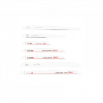 ⬡ Geležtė tiesiapjūkliui Universal 225 mm (WCBMR225, WORCRAFT)