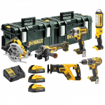 DCK623H3 DeWALT 6 įrankių rinkinys (3x5.0 Ah)