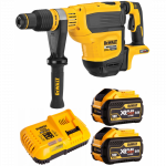 DCH614X2 DeWALT FLEXVOLT 54V SDS-Max 10,5J perforatorius (2x9.0 Ah)