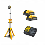 DCL079H2T DeWALT 18V prožektorius su trikoju stovu (1x5.0 Ah)