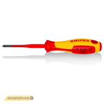 ⬡ Atsuktuvas KNIPEX VDE (Slim) Plus/Minus tipo PH/S1x187 mm (982401SLS, KNIPEX)