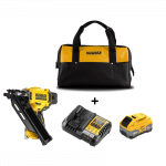 DCN930W1C DeWALT 18V akumuliatorinė viniakalė ir mink&scaron;tas krep&scaron;ys (1x8.0 Ah)