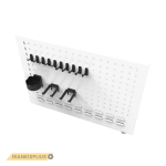 ⬡ Kabliukų ir laikiklių rinkinys perforuotai sienelei, 13 dalių (ST95113GKIT, SATA)
