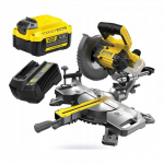 SFMCS701M1 Stanley V20, 18V akumuliatorinės skersinio pjovimo staklės (1x4.0 Ah)