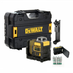 DCE0811GNT DeWALT dviejų linijų lazerinis nivelyras + DOVANA!