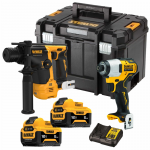 DCK2104P2T DeWALT 12V įrankių rinkinys (2x5.0 Ah)