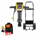 D25981K DeWALT 28 mm HEX 30kg sunkiasvoris atskėlimo plaktukas 2100W + vežimėlis + DOVANA!