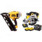 DCN692N DeWALT 2 greičių 18V viniakalė + DCS391P2 18V diskinis pjūklas