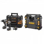 DCK200ME2GT DeWALT McLaren Edition 18V smūginis suktuvas + suktuvas-gręžtuvas (2x1.7 Ah)  + DWST1-81079 TSTAK radijo imtuvas