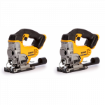 2 x DCS331N DeWALT 18V XR Li-Ion siaurapjūklis