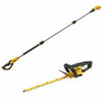DCMPP569N DeWALT 18V teleskopinis genėtuvas + DCMHT564N 18V gyvatvorių žirklės 55 cm
