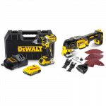 DCD790D2 DeWALT suktuvas-gręžtuvas + DCS356N daugiafunkcinis įrankis