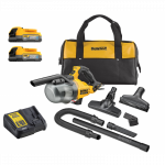 DCV501LE2 DeWALT 18V rankinis siurblys (2x1.7 Ah)