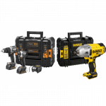 DCK200ME2GT DeWALT McLaren Edition 18V smūginis suktuvas + suktuvas-gręžtuvas (2x1.7 Ah) + DCF899NT smūginis veržliasukis