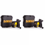 2 x DW088K DeWALT 2 krypčių savaime susireguliuojantis lazeris