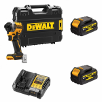 DCF850P2G DeWALT 18V kompakti&scaron;kas smūginis suktuvas (2x5.0 Ah)